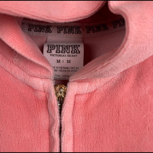 PINK Victoria’s Secret zip up Hoodie - Picture 2 of 3